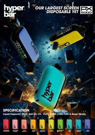 Insta Hyperbar PX 15000 Puffs Jednorazowy Vape Hurt
